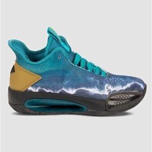 New Dcodes Splash 3’s High Top Basketball Sneaker Shoe with Beach Wave Print